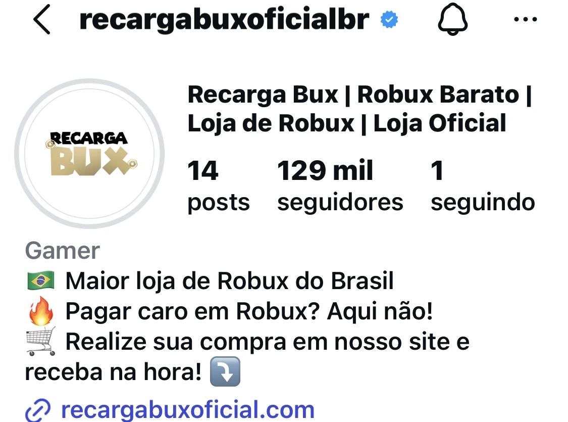 Comunidade RecargasBuxs no celular